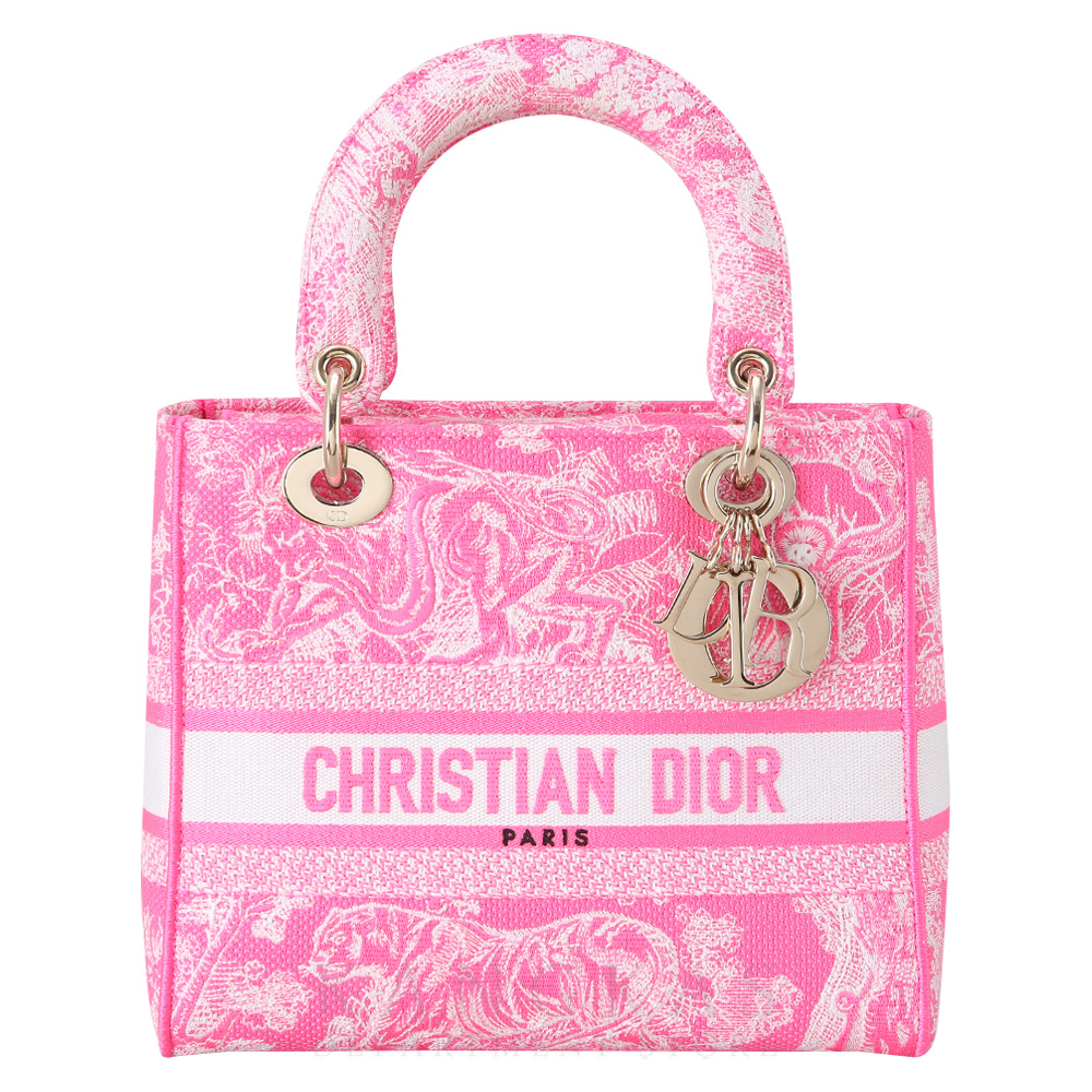 CHRISTIAN DIOR(USED)크리스찬디올 레이디 D Lite 미디엄 백